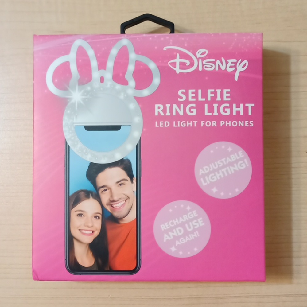 Disney Minnie Mouse Selfie Ring Light for Mobile Cell Phones